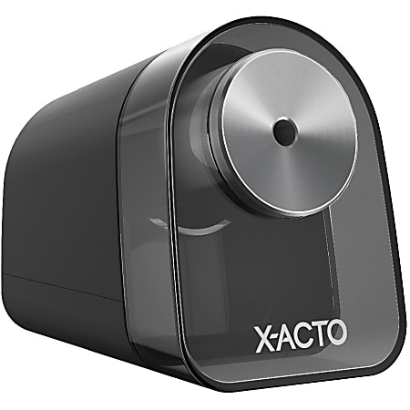 X ACTO School Pro Electric Pencil Sharpener Black - Office Depot