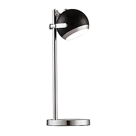 ZUO Cyber Table Lamp, 20 2/3"H, Black Chrome