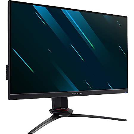 Acer Predator XB253Q GP 24.5" Full HD LED LCD Monitor - 16:9 - Black - In-plane Switching (IPS) Technology - 1920 x 1080 - 16.7 Million Colors - G-sync Compatible (HDMI VRR) - 400 Nit - 2 ms - 144 Hz Refresh Rate - HDMI - DisplayPort