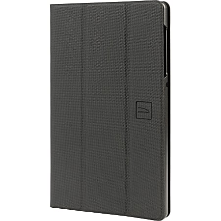 Tucano Gala Carrying Case (Folio) for 8.7" Samsung Galaxy Tab A7 Lite Tablet, Black, Anti-slip, Scratch Proof, Drop Resistant, Polycarbonate Exterior