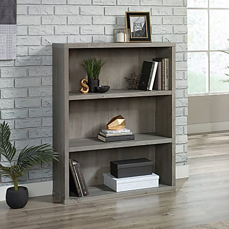 Sauder Optimum 45 H 3 Shelf Bookcase Mystic Oak - Office Depot