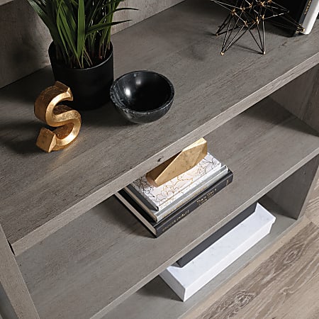 Sauder Optimum 45 H 3 Shelf Bookcase Mystic Oak - Office Depot