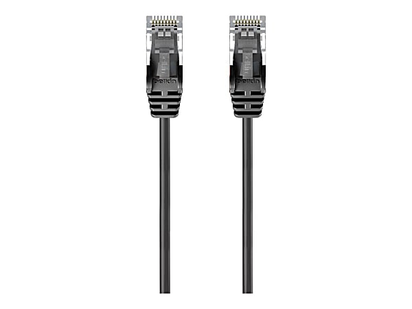 Belkin Cat.6 UTP Patch Network Cable - 7 ft Category 6 Network Cable for Network Device - First End: 1 x RJ-45 Network - Male - Second End: 1 x RJ-45 Network - Male - Patch Cable - 28 AWG - Gray