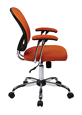 Orange mesh office chair sales