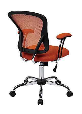 その他 office2019personal Office Star Avenue Six Juliana Mesh Task Chair OrangeSilver