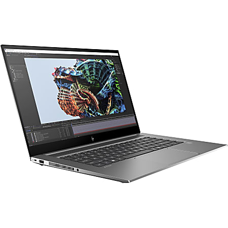 HP ZBook Studio G8 15.6" Mobile Workstation - Full HD - 1920 x 1080 - Intel Core i7 11th Gen i7-11800H Octa-core 2.30 GHz - 32 GB RAM - 512 GB SSD - Intel WM590 Chip - Windows 10 Pro - NVIDIA Quadro T1200 with 4 GB, Intel UHD Graphics - 9.50 Hour Battery