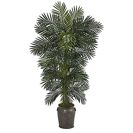 Nearly Natural Golden Cane Palm 78”H Artificial Tree