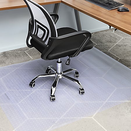 Mind Reader Office Carpet Chair Mat 36 x 48 Clear