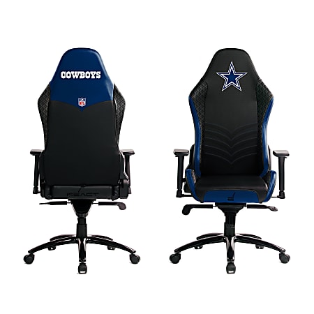 Nfl dallas cowboys leather office chair sales
