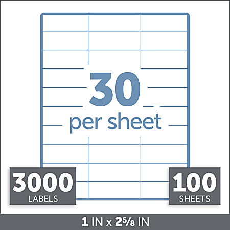Office Depot 505 O004 0004 Address Labels - Office Depot