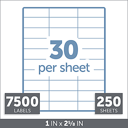 Office Depot 505 O004 0005 Address Labels - Office Depot