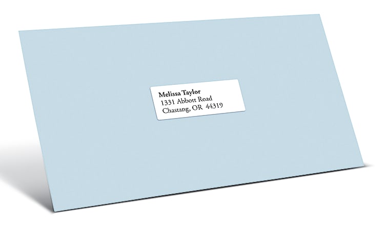 Office Depot® Brand Inkjet/Laser Address Labels, White, 1