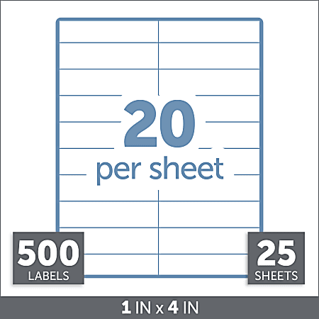 Office Depot 505 O004 0006 Address Labels - Office Depot