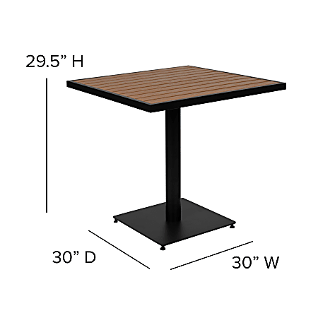 Flash furniture outdoor best sale patio dining set