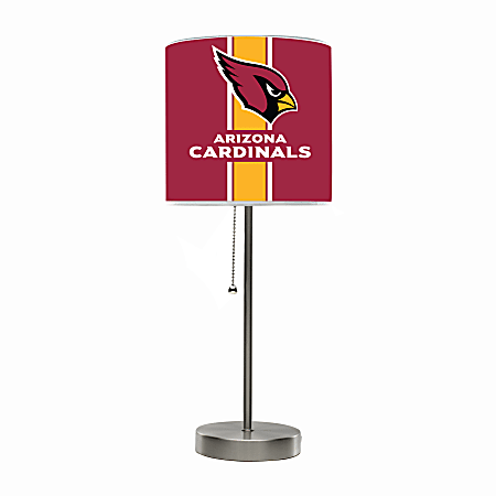 Imperial NFL Table Accent Lamp, 8”W, Arizona Cardinals