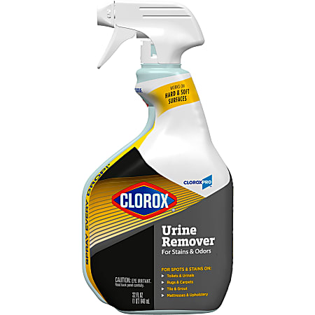 Clorox Urine Remover Trigger Spray 32 Oz Bottle Office Depot