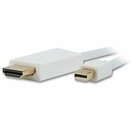 Comprehensive - Adapter cable - Mini DisplayPort male to HDMI male - 10 ft - snow white - molded