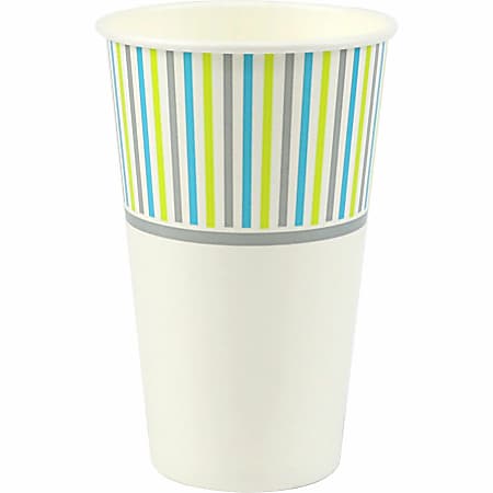 Genuine Joe 16 oz Cold Cups - 16 fl oz - Paper - Cold Drink, Beverage - 50 / Pack
