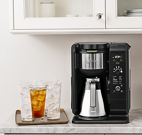 Ninja CP307 10 Cup Hot Cold Brewed System Black ODP Business Solutions