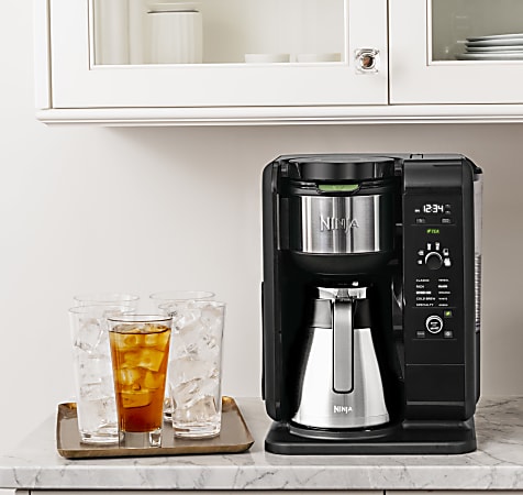 Ninja 12-Cup Black Residential Cold Brew Coffee Maker in the Coffee Makers  department at