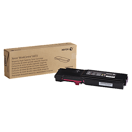 Xerox® 6655 High-Yield Magenta Toner Cartridge, 106R02745