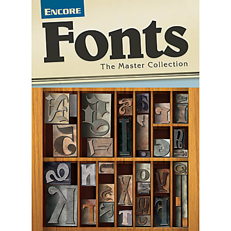 Encore Fonts - The Master Collection (Mac)