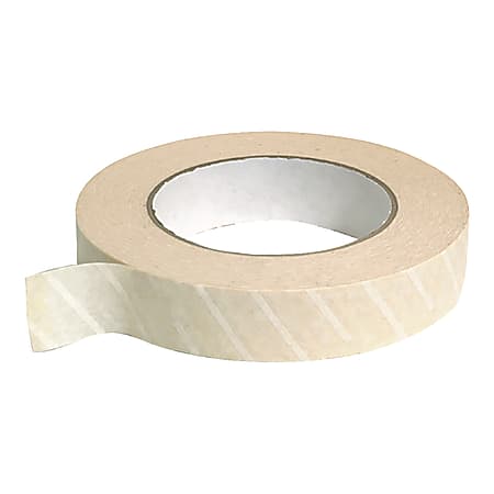 Medline Color-Changing Steam Autoclave Tape, 1", Beige, Case Of 36