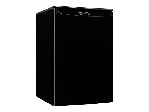 Danby Designer Compact All Refrigerator - 2.60 ft³ - Auto-defrost - Reversible - 2.60 ft³ Net Refrigerator Capacity - 253 kWh per Year - Black - Smooth - Built-in