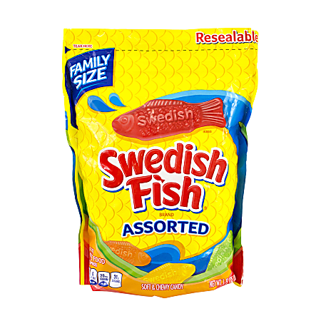 Swedish Fish Assorted, 30.4 Oz Bag