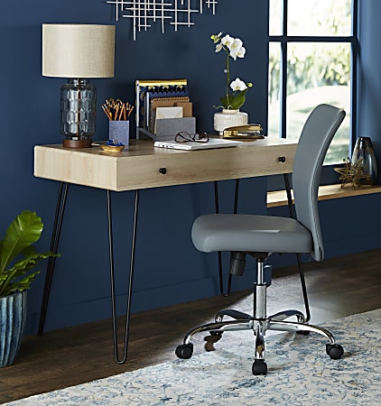 Brenton Studio Birklee Task Chair GrayChrome Office Depot