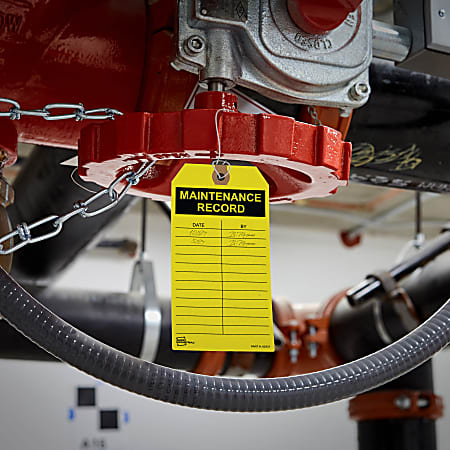 Avery Preprinted MAINTENANCE RECORD Hang Tags - 5.75 Avery Preprinted MAINTENANCE RECORD Hang Tags - 5.75