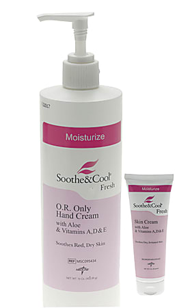 Medline Soothe & Cool® Skin Cream, 16 Oz., Case Of 12
