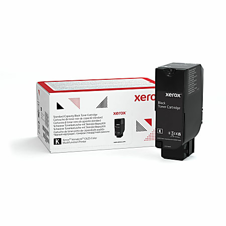 Xerox Genuine Xerox® VersaLink® C620 Color Printer, C625 Color Multifunction Printer Black Standard capacity Toner Cartridge (8000 Pages)