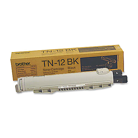 Brother® TN-12 Black Toner Cartridge, TN-12BK