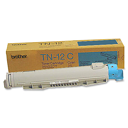 Brother® TN-12 Cyan Toner Cartridge, TN-12C