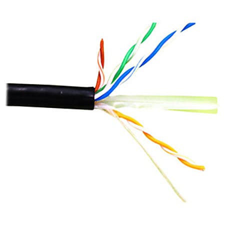 Bytecc C6E-1000K Cat.6 UTP Cable - 1000 ft Category 6 Network Cable - Black