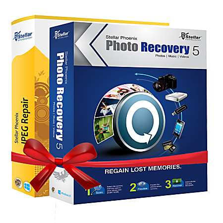 Stellar Phoenix Photo Recovery Mac + Stellar Phoenix JPEG Repair Mac, Download Version