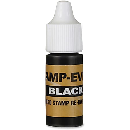 Black Ink for Stamps