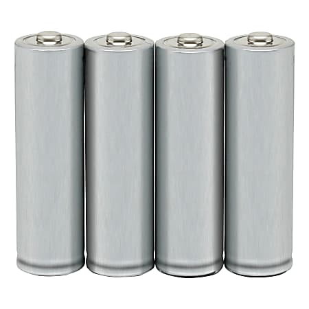 SKILCRAFT® AA Alkaline Batteries, 1.5V, Pack Of 4, NSN4470950