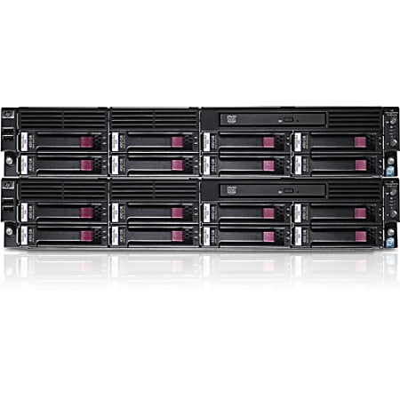 HP StorageWorks P4300 SAN Array - 256 TB Supported HDD Capacity - 16 x HDD Installed - 16 TB Installed HDD Capacity