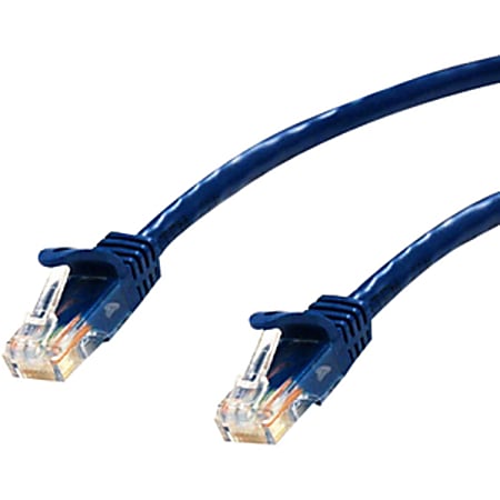 Bytecc C6EB-5B Cat.6e UTP Patch Cable - 5 ft Category 6e Network Cable - First End: 1 x RJ-45 Male Network - Second End: 1 x RJ-45 Male Network - Patch Cable - Blue