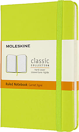 Moleskine Classic Pocket Hard Cover Notebook (3.5 x 5.5)