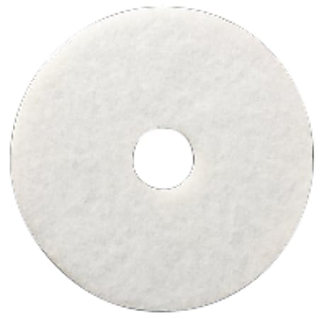 Niagara™ 4100N Polishing Pads, 12", White, Case Of