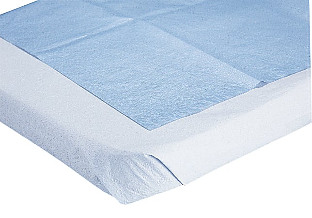 Medline Exam Table Tissue Drape Sheets, 40" x 48", White, Case Of 100