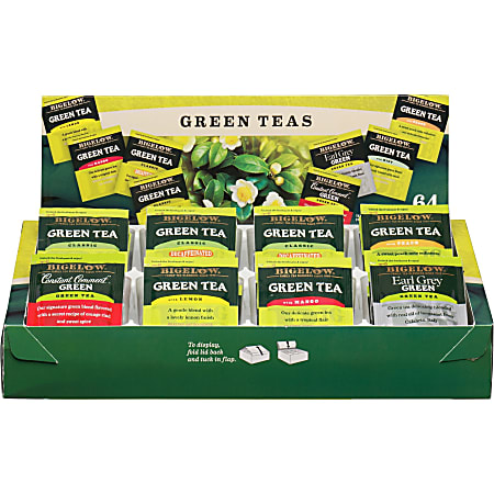 Bigelow Green Tea Variety Gift Box Office Depot