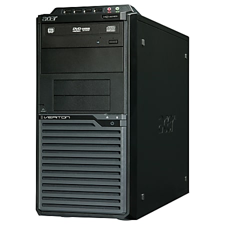 Acer Veriton M2610 Desktop Computer - Intel Pentium G630 2.70 GHz - 2 GB DDR3 SDRAM - 250 GB HDD - Windows 7 Professional 64-bit