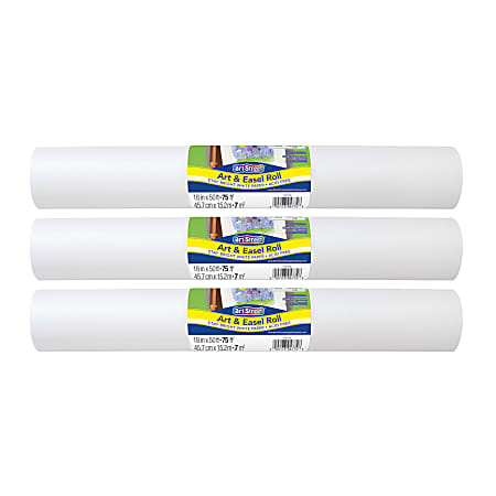 Pacon White Easel Paper Roll - 18 x 50