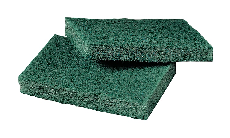 3M™ Niagara™ General Purpose Scrubbing Pads, 9650N, 3" x 4 1/2", Green, 40 Pads Per Box, Case Of 2 Boxes