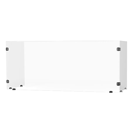 LUX Reclaim Tri-Fold Sneeze Guard, 24"H x 58"W x 16"D, Clear