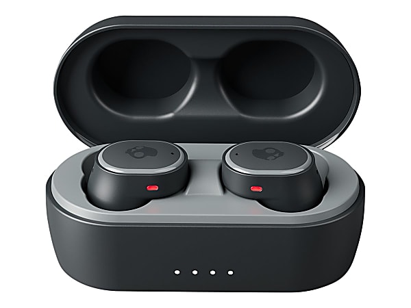 Skullcandy Sesh - True wireless earphones with mic - in-ear - Bluetooth - active noise canceling - black/orange